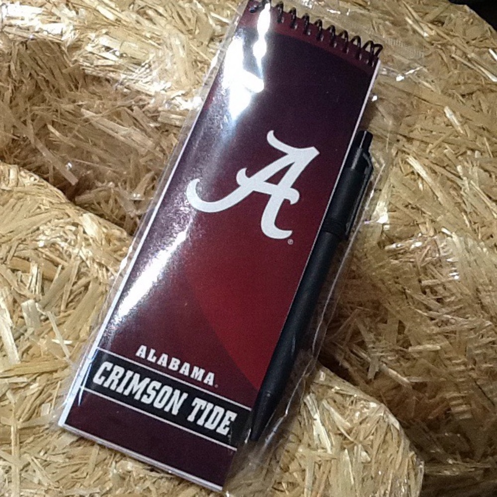 FREE NIP Alabama Golf Pad & Pen Set
